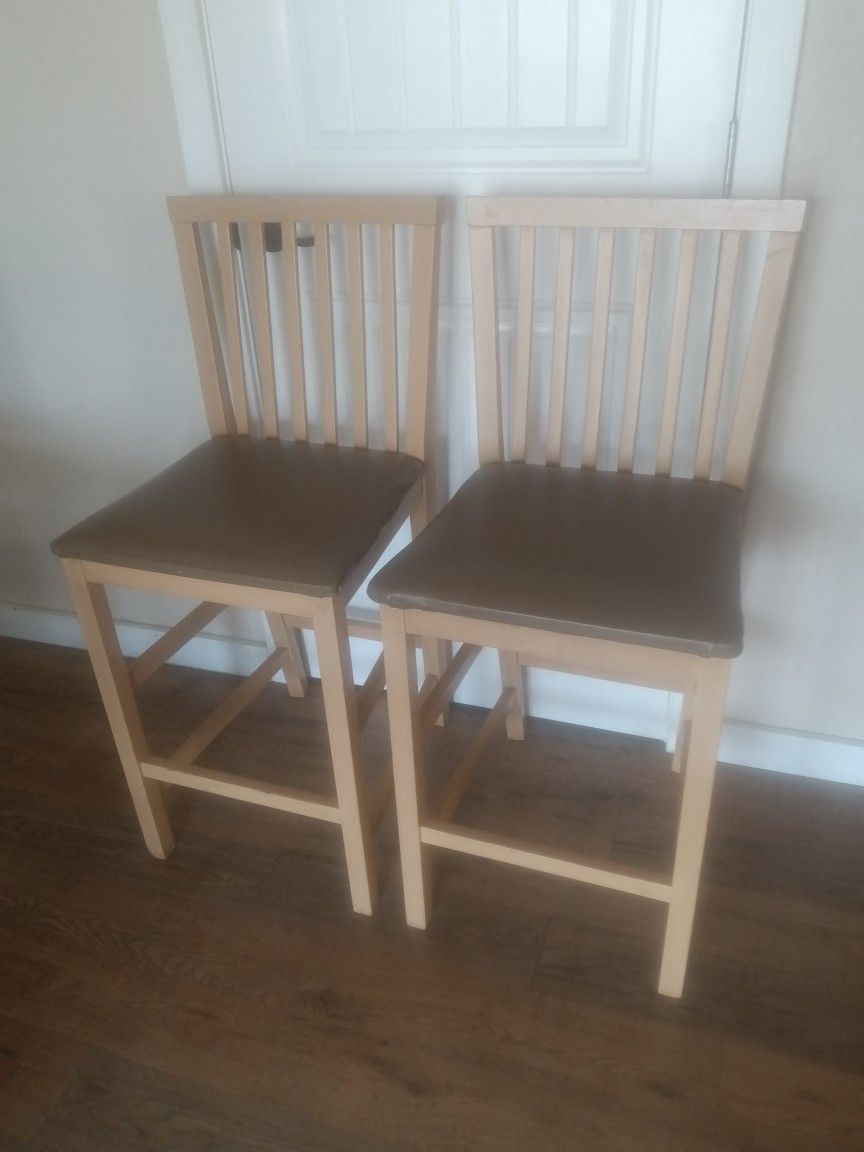 2 Bar Stools , Kitchen Bar Stools, Stools