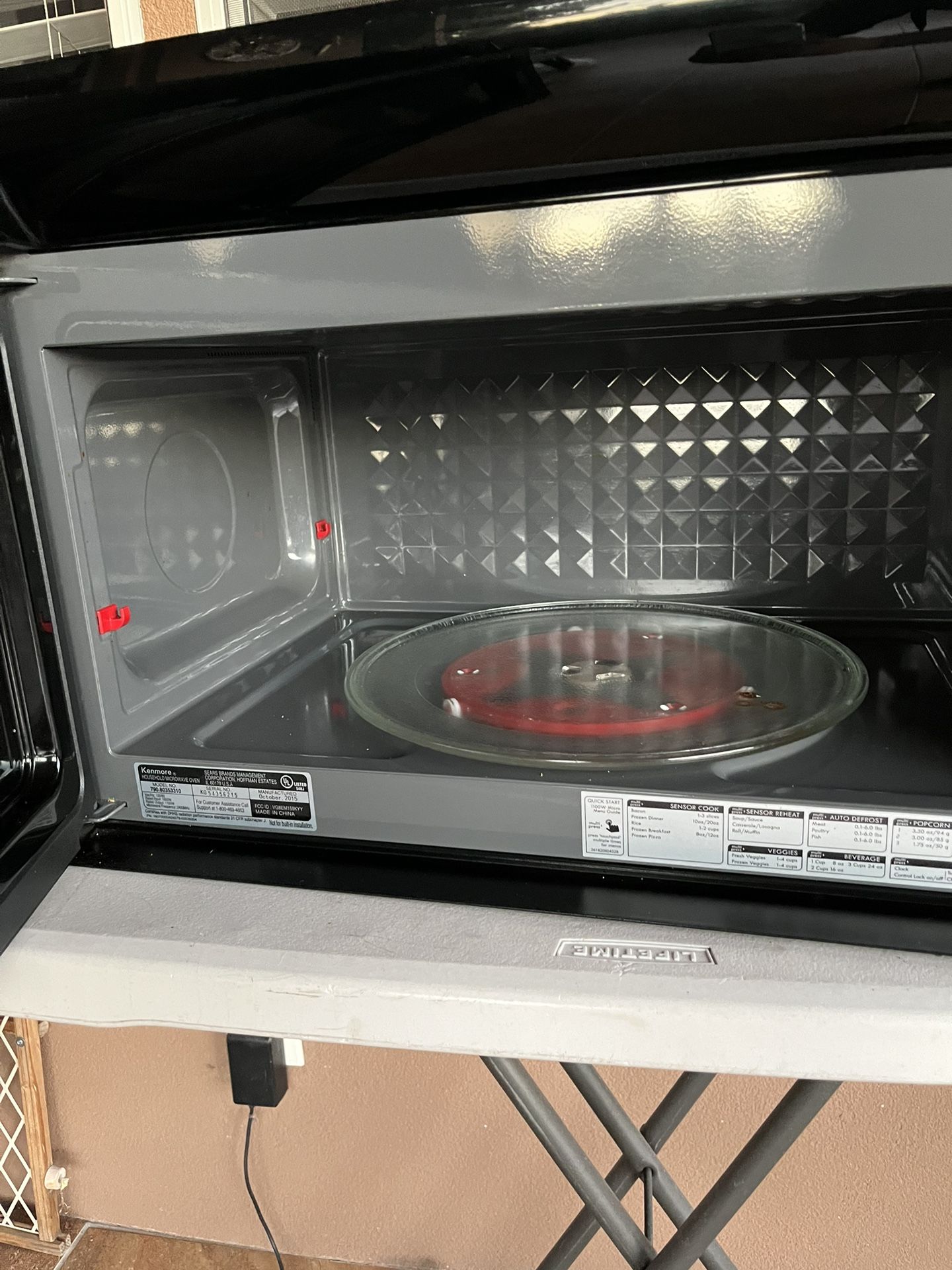 Kenmore Over The Range Microwave