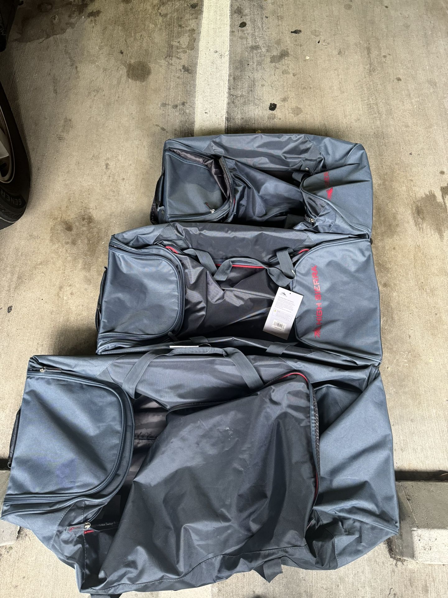 High Sierra Travel Duffel Bag 3 Kit 