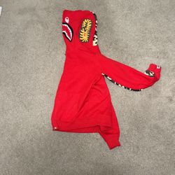 Red Bape Hoodie 