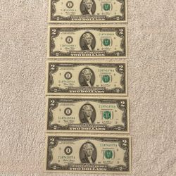2003 Two Dollar Bills
