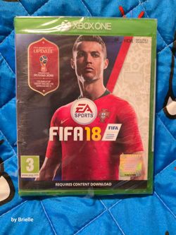 FIFA 18 (Xbox One) - Brand New / Factory Sealed - PEGI 3 UK/EU Import, Ronaldo Cover