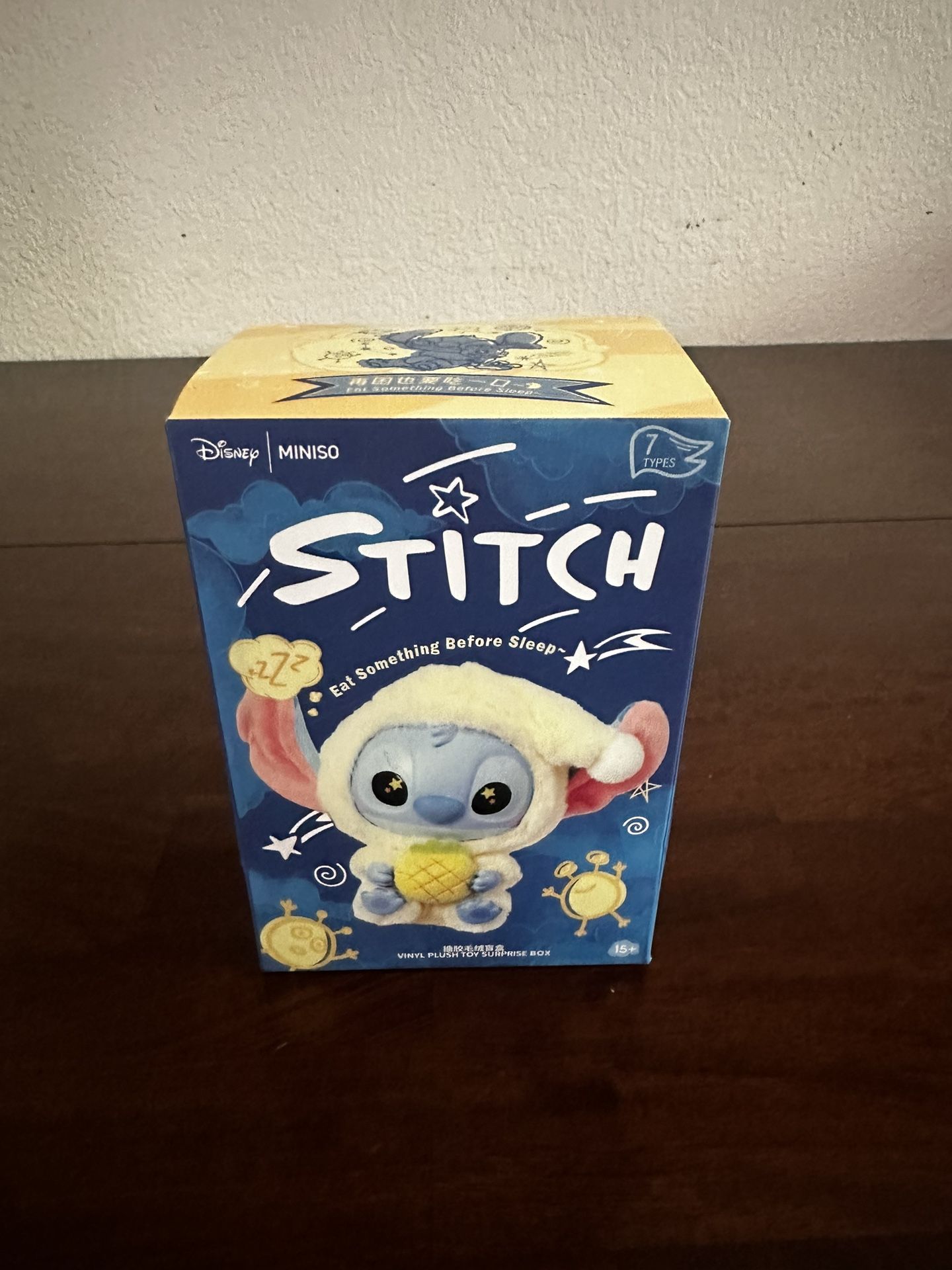 Stitch Vinyl Plush Toy Surprised Box