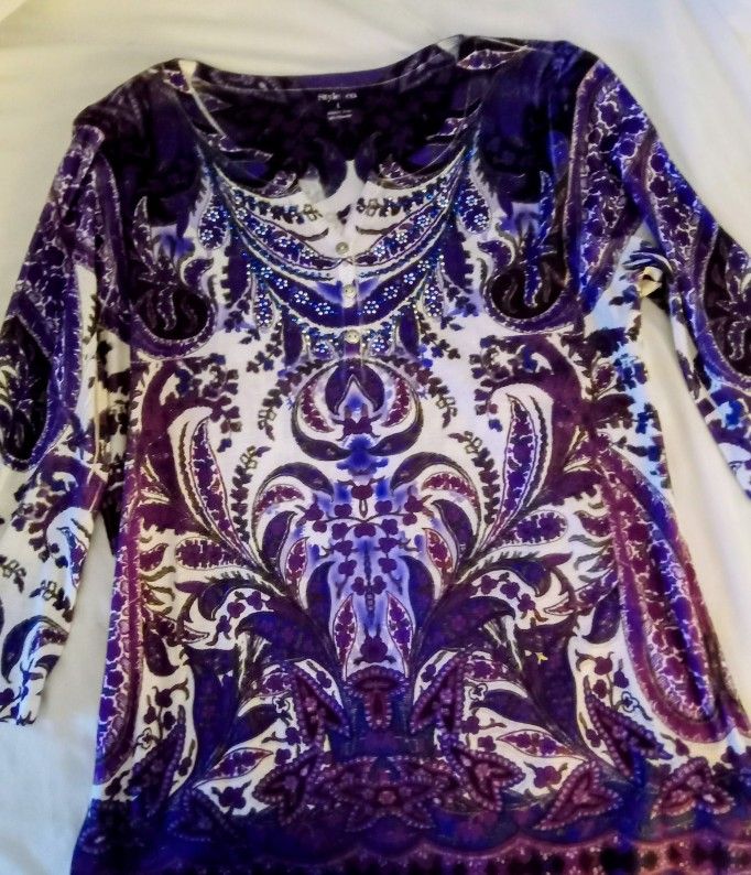 Women's Casual Style&Co. Half Sleeve Shirt