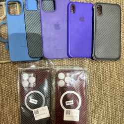 iPhone Cases - 8 In Total - Some Brand New 