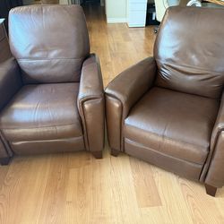 Leather Recliners (2)