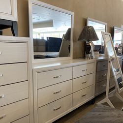 Akerson Phillip 6 Drawer Dresser With Mirror