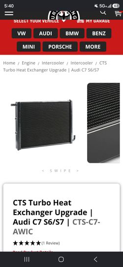CTS heat exchanger