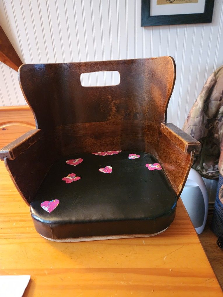 Vintage Booster Seat