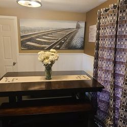 Dining Room Table With Benches