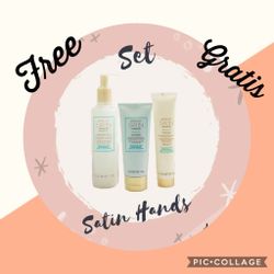 Satin hands