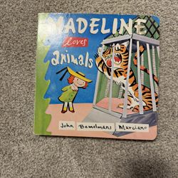 Madeline Loves Animals Book