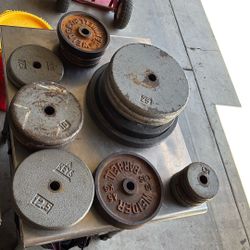 Solid Iron Weights 