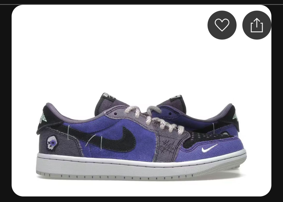 Zion Jordan 1 Low Looking To Size Swap For 10.5