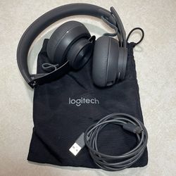 Logitech - Zone 900 Wireless Bluetooth Noise Canceling On-Ear Headset - Graphite