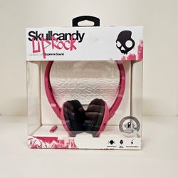 Brand New - Skullcandy Supreme Sound Uprock Mic Headphone in Pink
