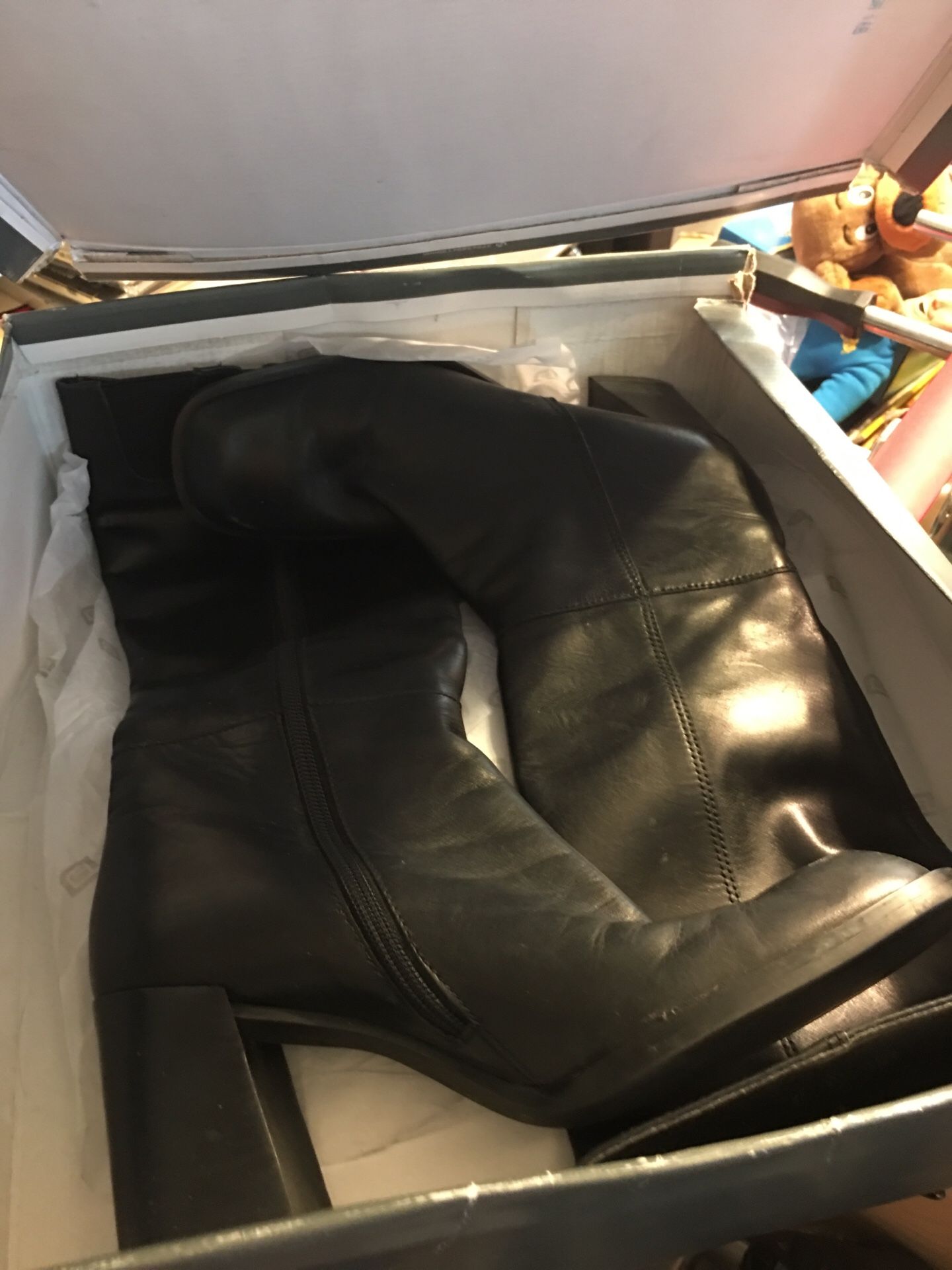 Brand new black women's boots shoes size 9.5