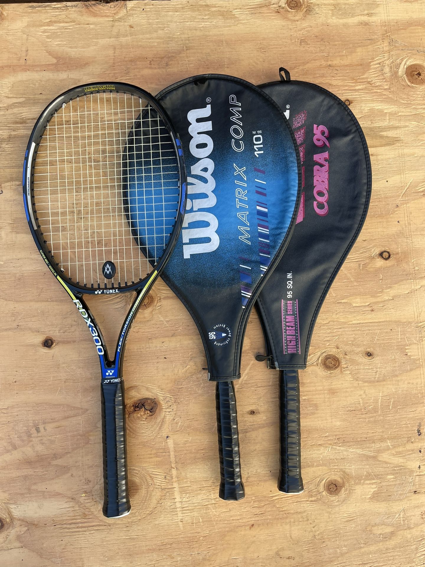 Yonex RDX 300.. Wilson Tennis Racquets