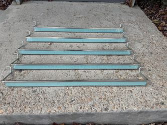 Vintage Mid Century Refrigerator Salvage Shelf Parts