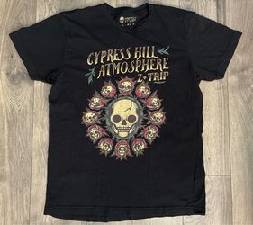 Cypress Hill Atmosphere T-shirt Z Trip Band Tee Tour Official Concert Medium
