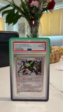 Rayquaza EX  Dragon PSA 8