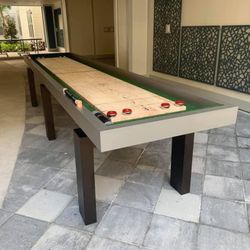 Outdoor Shuffleboard Table