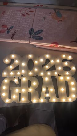 Class of 2026 Graduation lights
