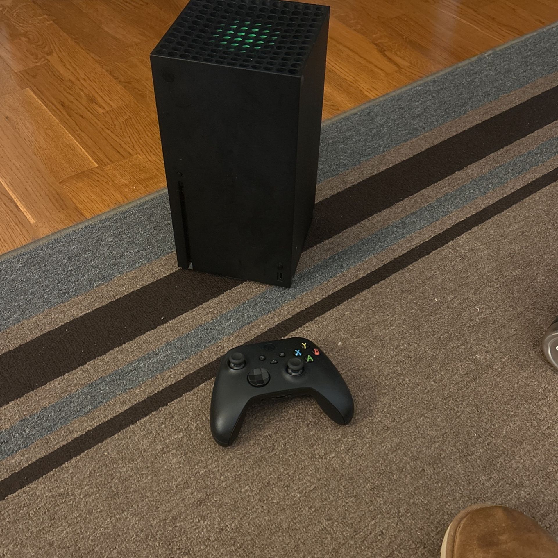 Xbox Series X With Controller