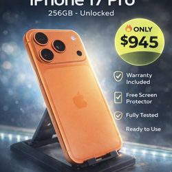 📱 iPhone 17 Pro – 256GB UNLOCKED (LIKE NEW)💰 Only $945