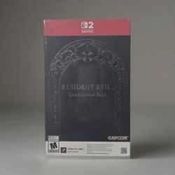Resident Evil Generation Pack 30th Anniversary for Nintendo Switch 2 BRAND NEW SEALED