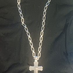 Sterling Silver Chain 26 Inch Thick Link