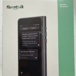 New Timekettle Fluentalk T1 Portable Translator 