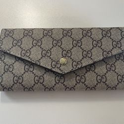 Women’s Gucci Envelope Wallet Brown Beige