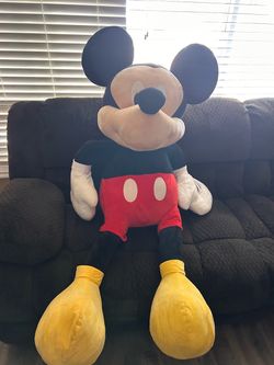 Jumbo Mickey Mouse plush 60”
