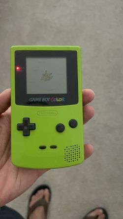 Green Gameboy Color