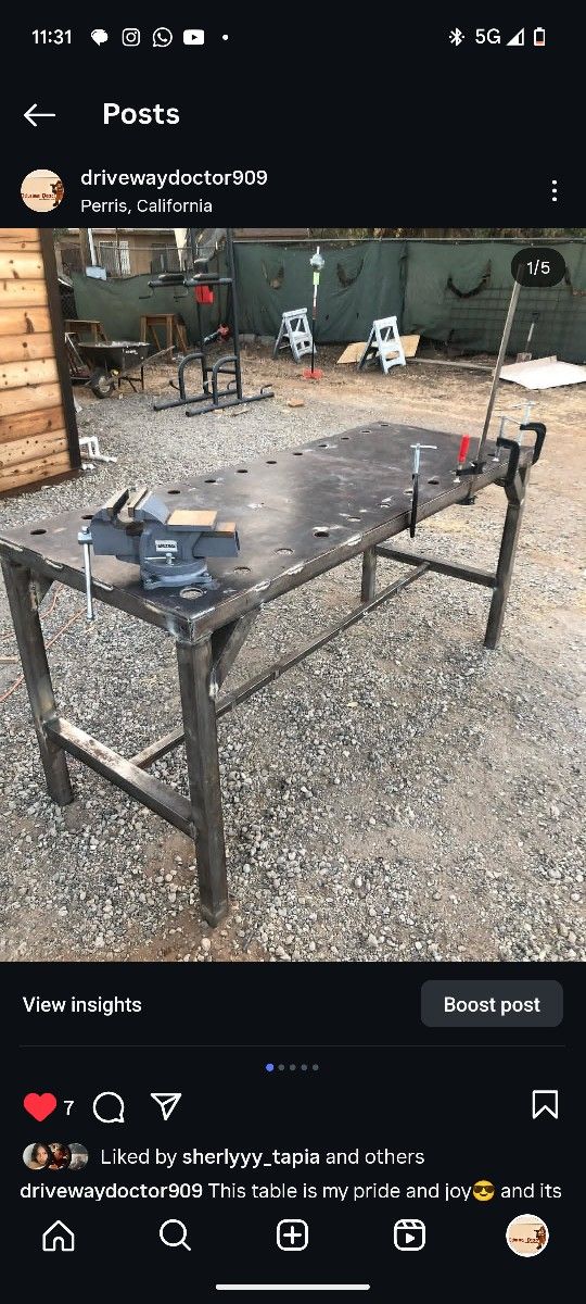 Welding Table