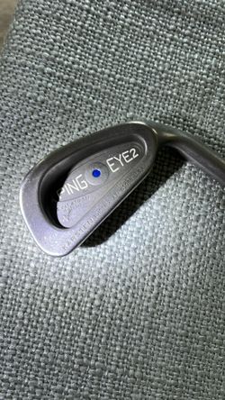 Ping Eye 2 blue dot three iron
