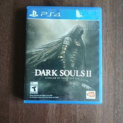 Dark Souls II Scholar Of The First Sin PS4