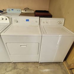 Washer And Dryer Electric Old School Kenmore Heavy Duty Whit Warranty 400 Have More Set's 