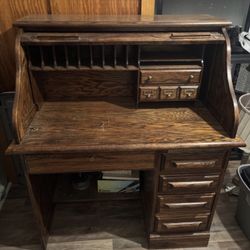 Solid Oak Desk