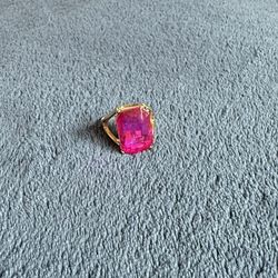 Pink Gold Costume Ring