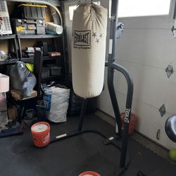 40lb Punching Bag With Stand 