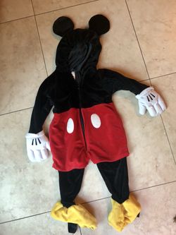 Mickey Mouse costume 18-24months
