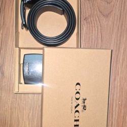 Coach Belt Wit Extra Buckle 