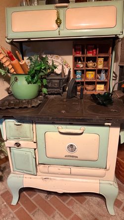 Antique Superior Wood Burning Cast iron Stove