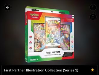 Pokémon First Partner Illustration Collection Series 1