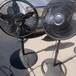 Fans, One With Remote Control 