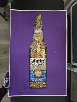 Yezzur Cerveza Poster
