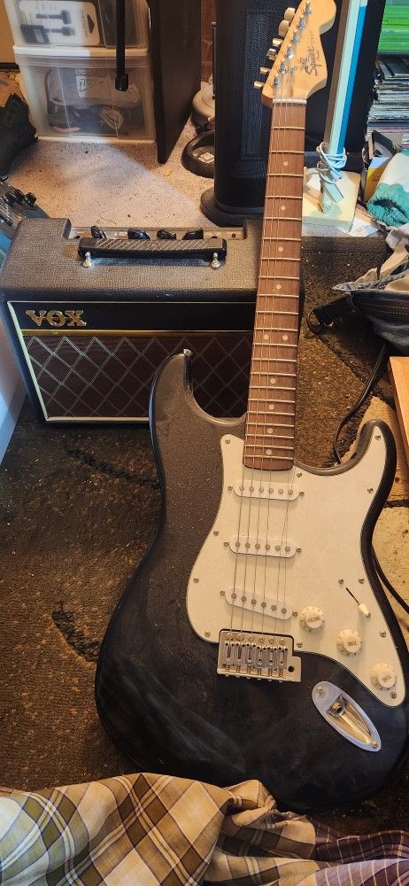 Guitar And Amplifier
