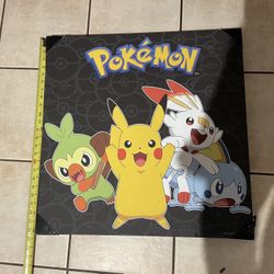 24x24” Pokemon picture $20 in n Lakeland 